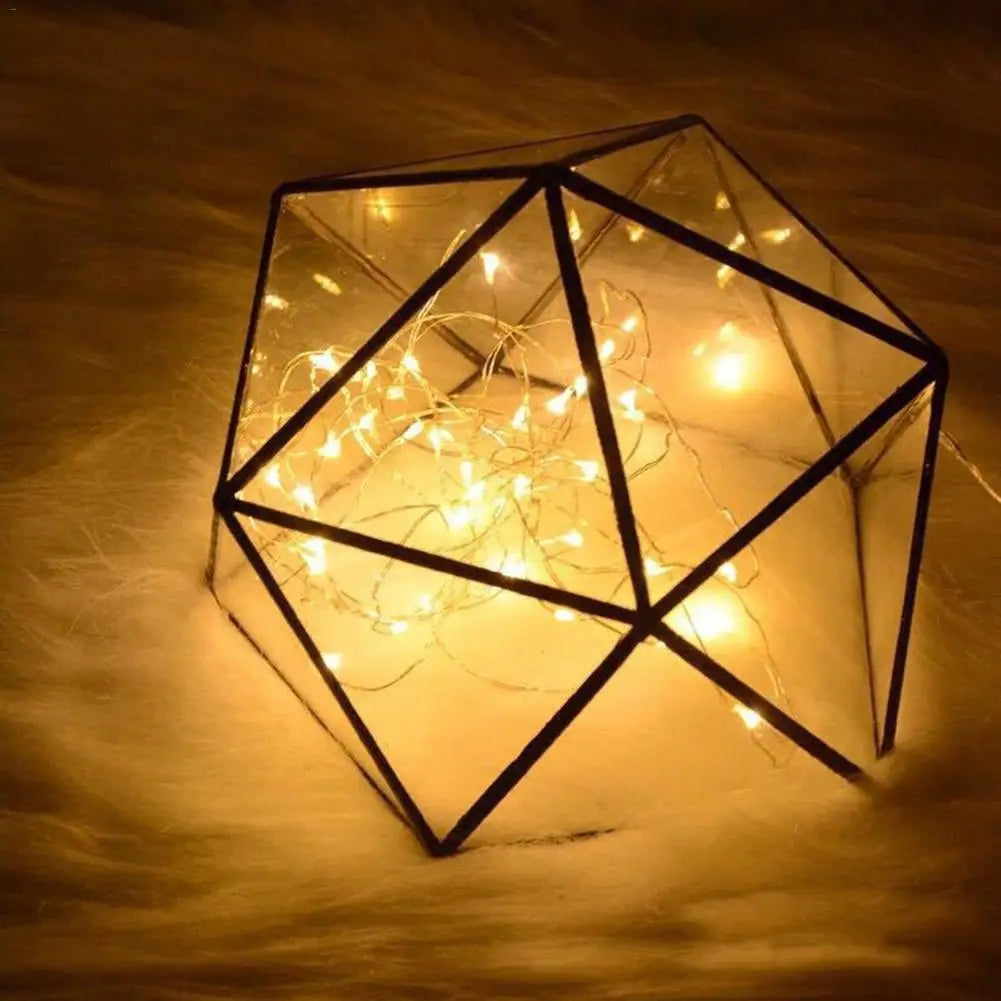 1M to 4M Copper Wire LED String Lights Holiday Lighting Fairy Garland For Christmas Tree Wedding Party Decoration USB Connect