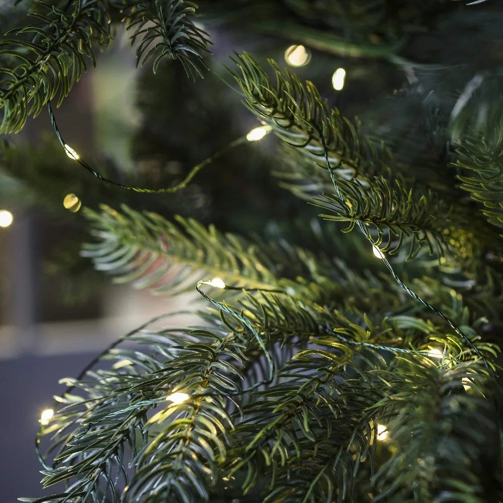 200M 100M 50M Green Wire Outdoor LED String lights Holiday Waterproof Fairy Garland For Christmas Tree Wedding Party Decoration