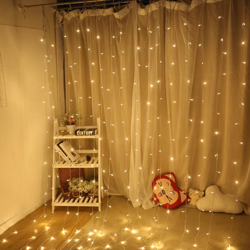 LED curtain raining lights
