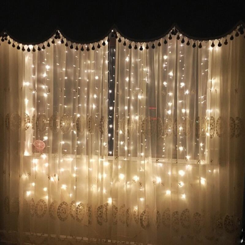 LED curtain raining lights