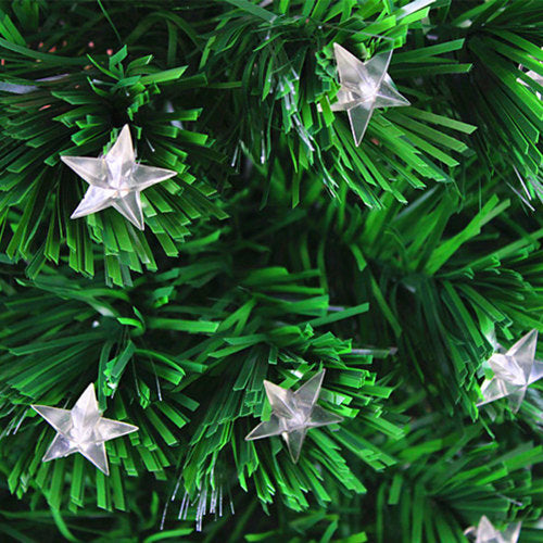 7Ft Christmas Tree with LED RGB Lights Xmas Tree Festival Decoration