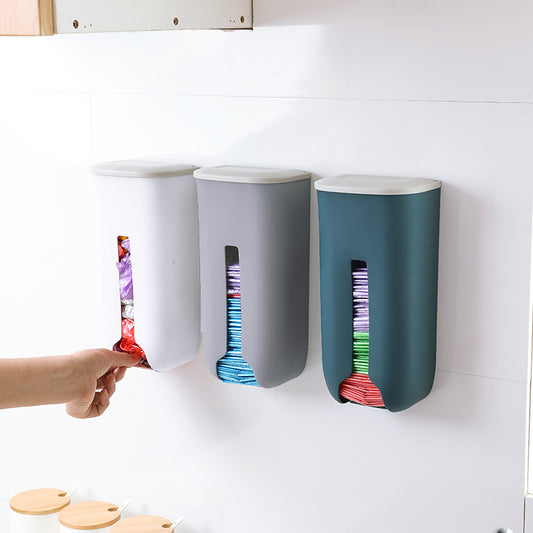 2519 plastic bag storage box kitchen wall flushing garbage bags to extract garbage bag storage box