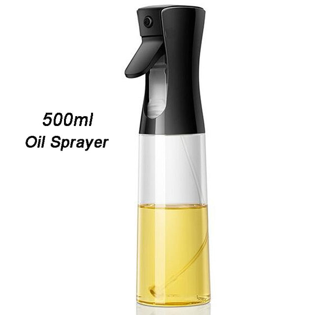 Cooking Olive Oil Sprayer Olive Oil Spray Kitchen Baking Oil Spray Empty Bottle Vinegar Bottle Oil Dispenser Salad 200/210ML